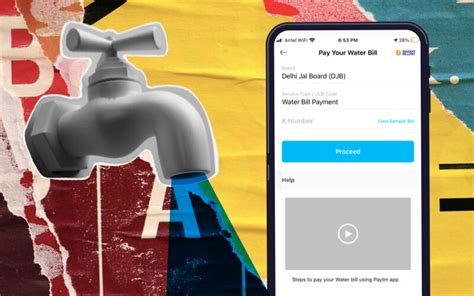 view water bill online.